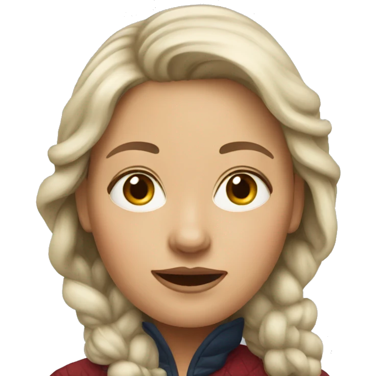 Norwegian woman emoji