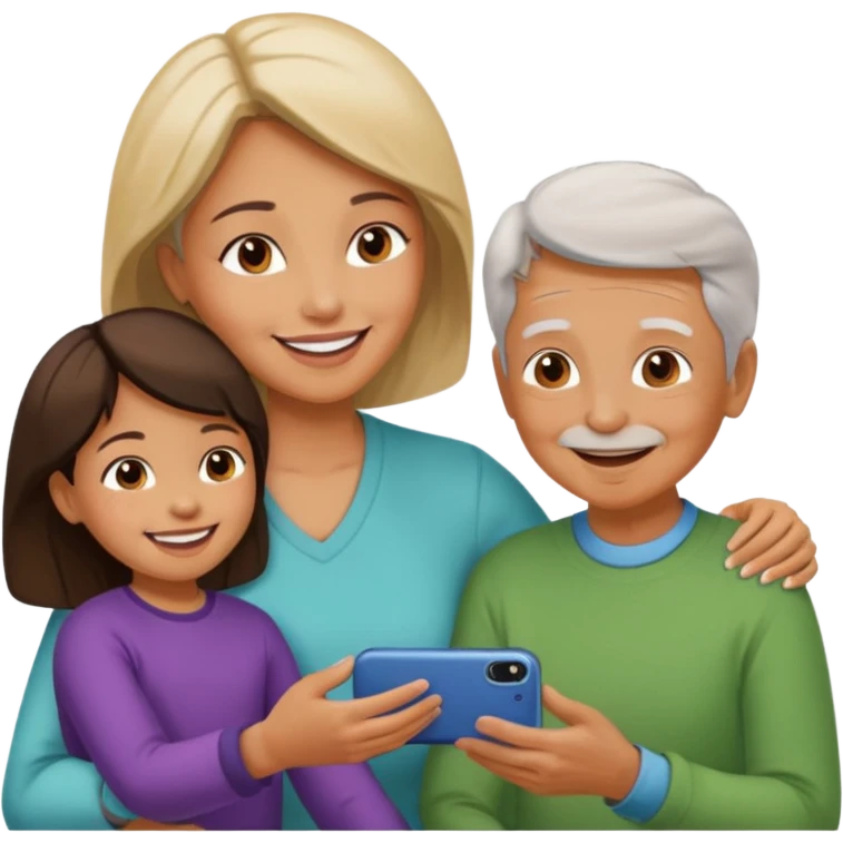 parenting and intergen relationships emoji