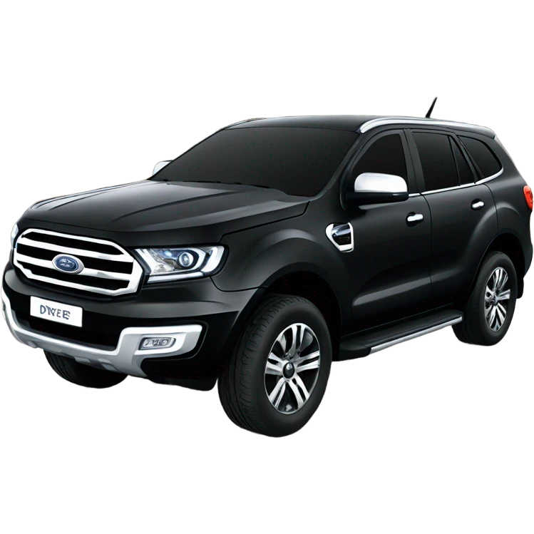Ford everest full black emoji