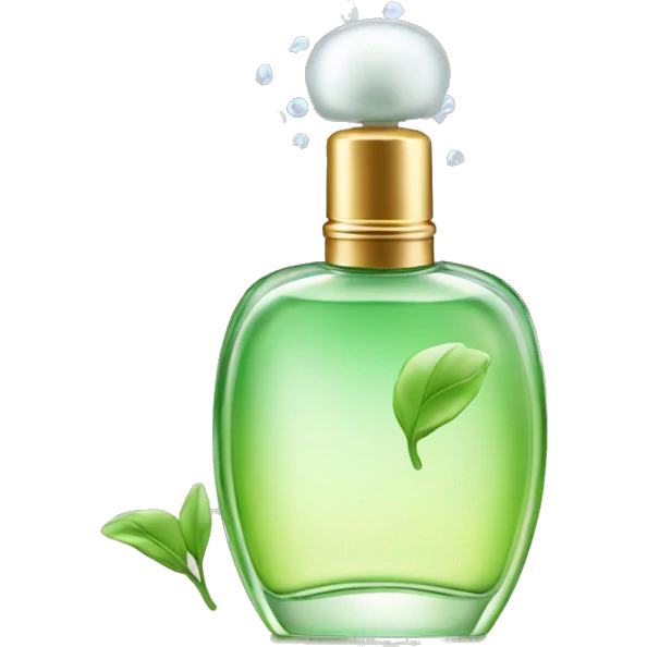Perfume in hanf spraying emoji