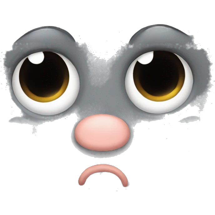 sad mouse eyes meme emoji