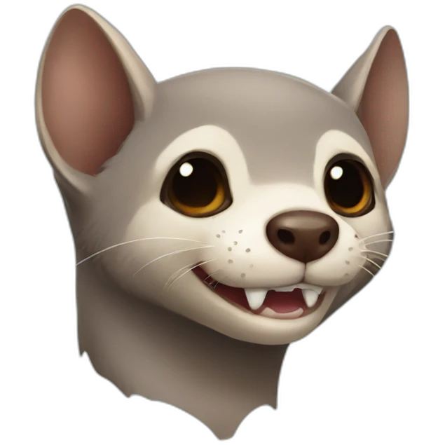 bat otter ferret emoji