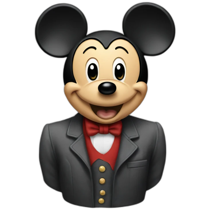 socialist Mickey mouse emoji