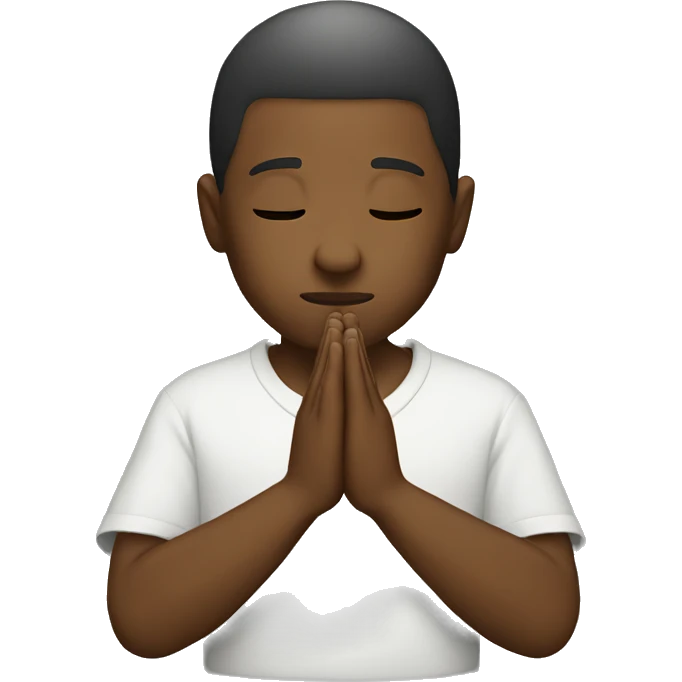 Praying emoji