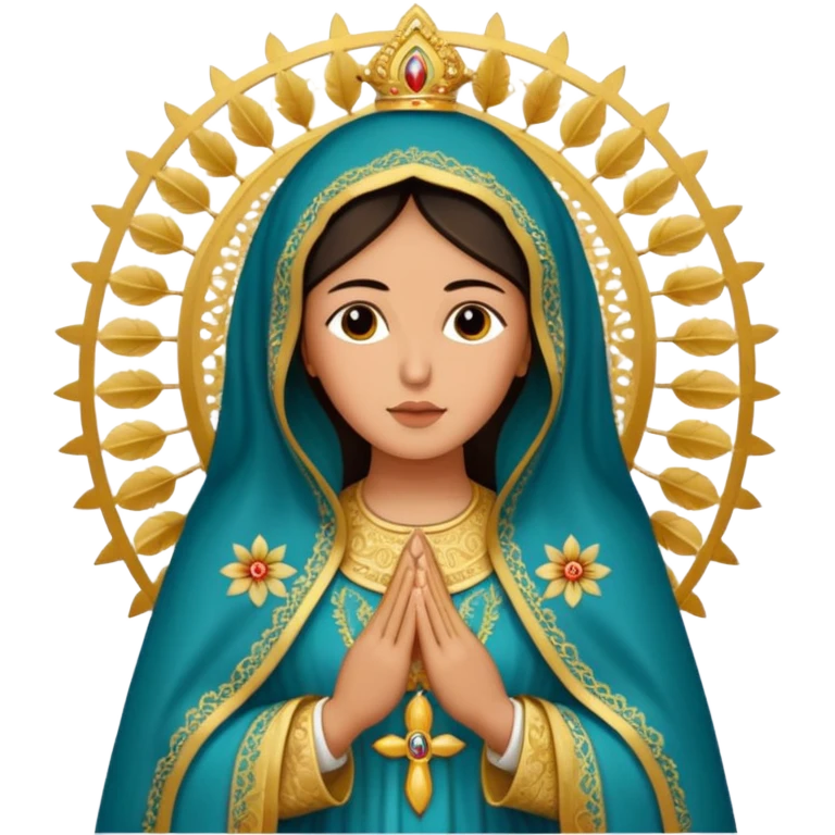 virgen de Santa María de Guadalupe emoji