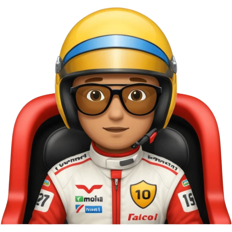 🧍‍♂️🏎️ emoji