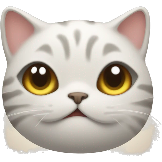 Chubby cat emoji