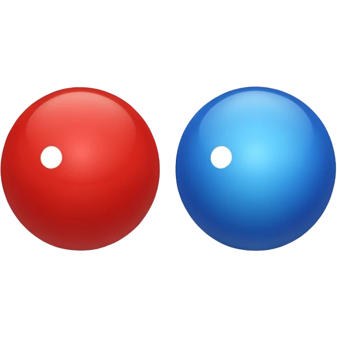 👺 Turn this emoji in blue but that it is equal to red  emoji