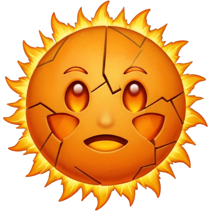 heat broken emoji