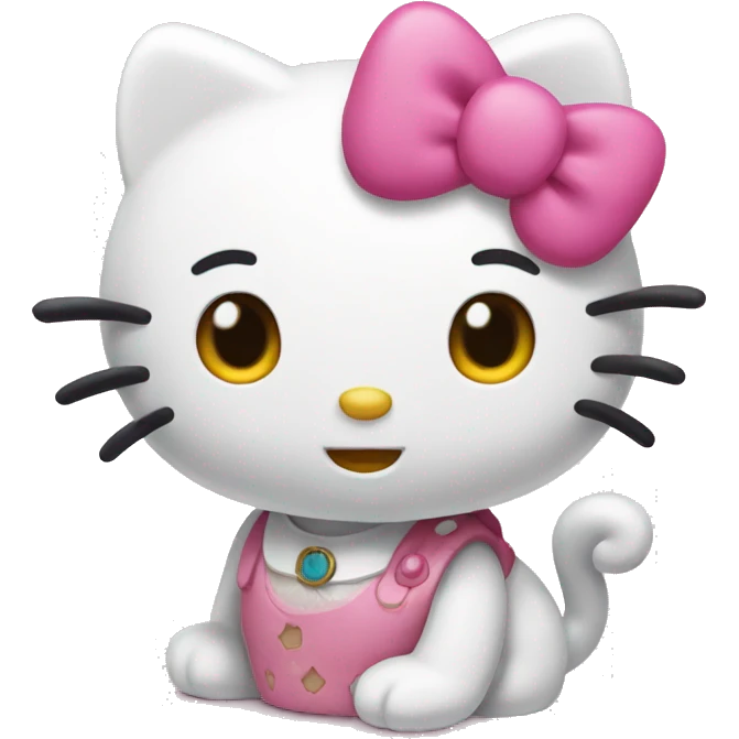 Hello kitty emoji