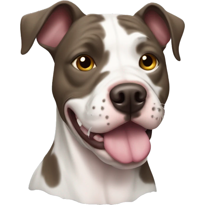 Merle pit bull  emoji