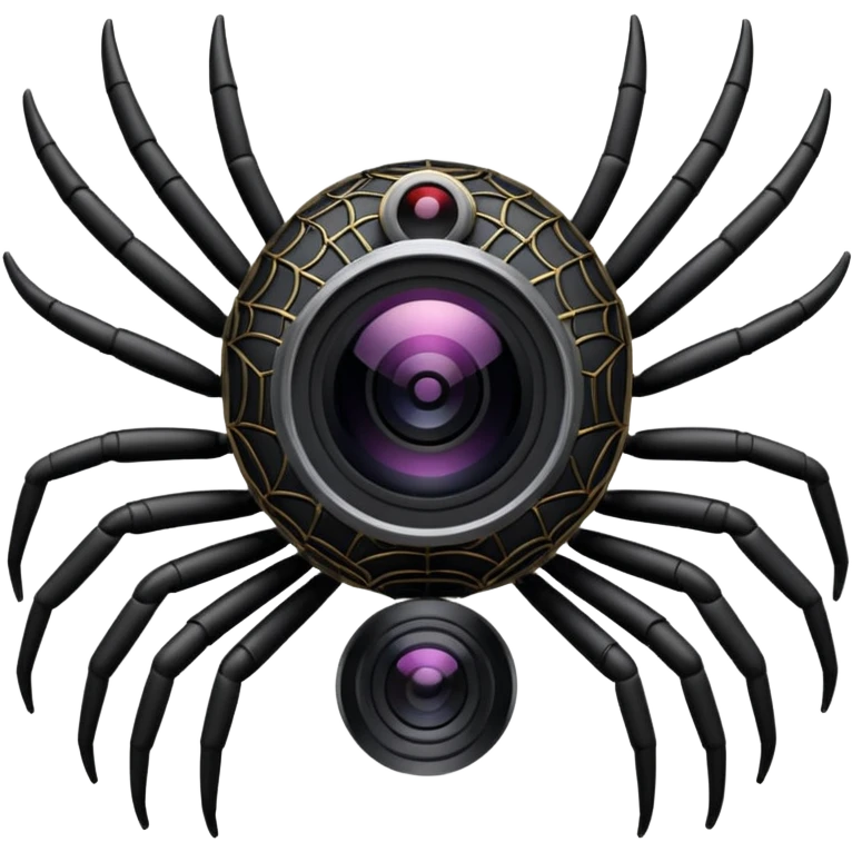 spider camera emoji