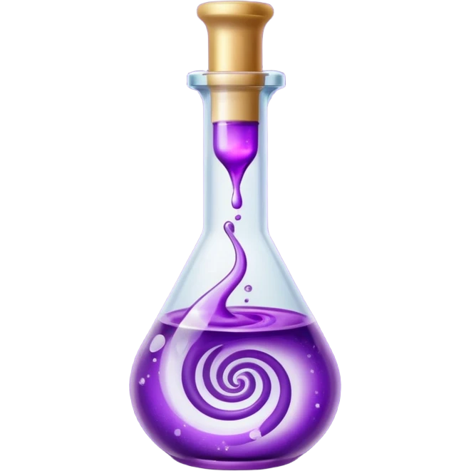 glitter purple remedy emoji