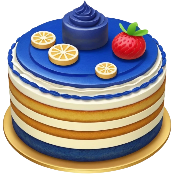 Kueh lapis cake  emoji