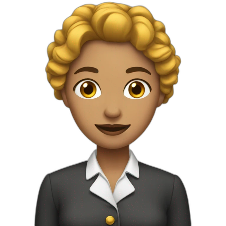 Femme avec des menottes  emoji