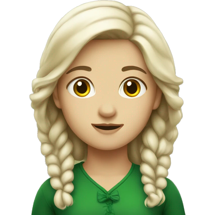 Irish girl emoji