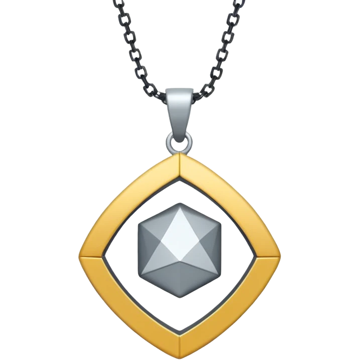 hipster necklace emoji