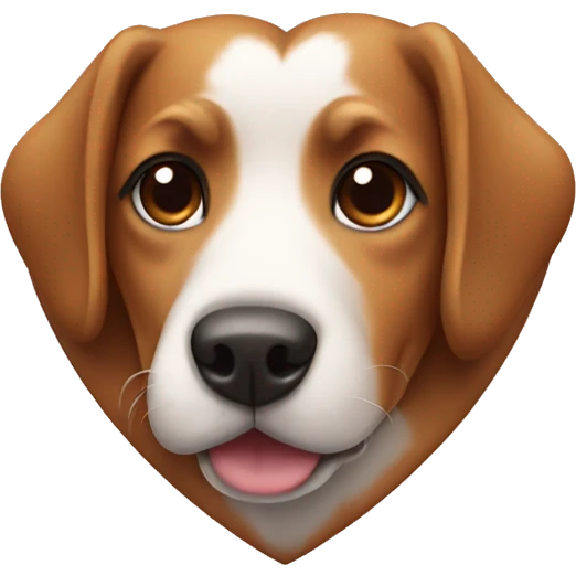dog in the heart emoji