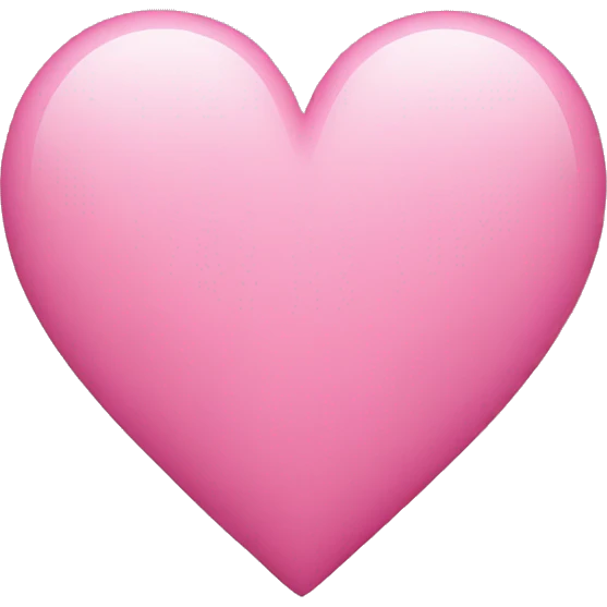 Pink heart emoji