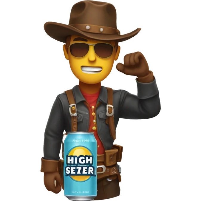 High noon hard seltzer  emoji