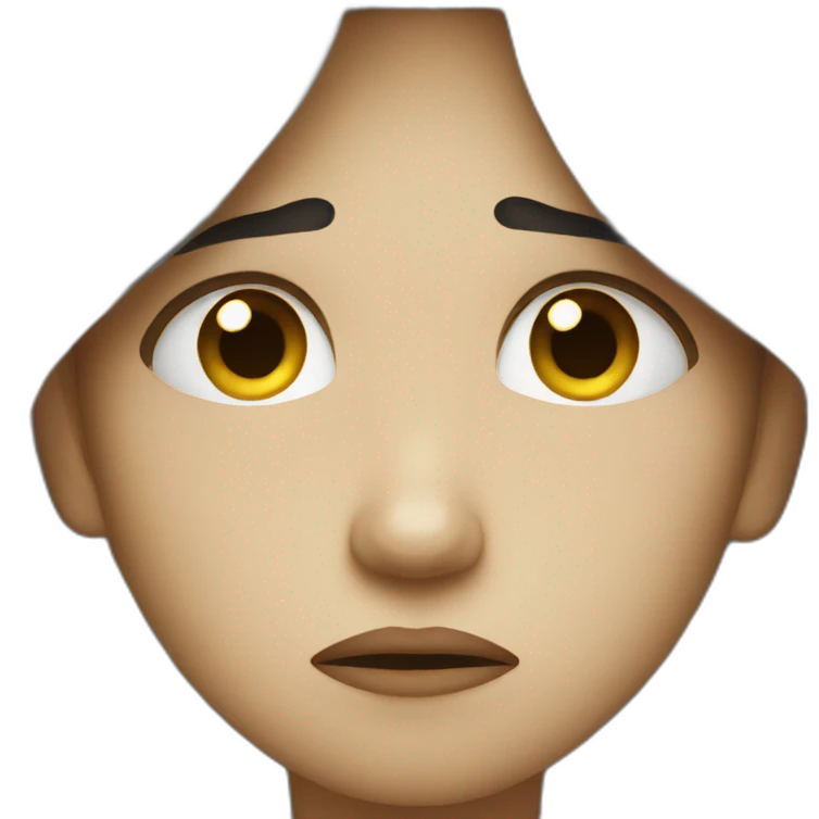 Sad and cry emoji