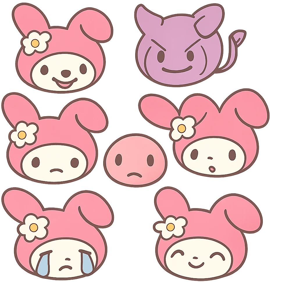 My melody ￼  emoji