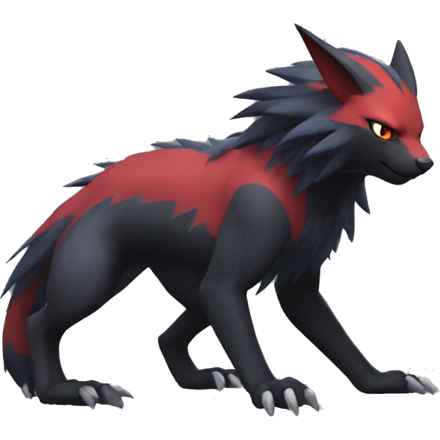 Nargacuga-Litten-Zoroark full body emoji