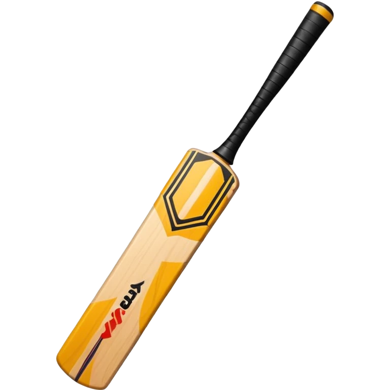 Cricket bat emoji