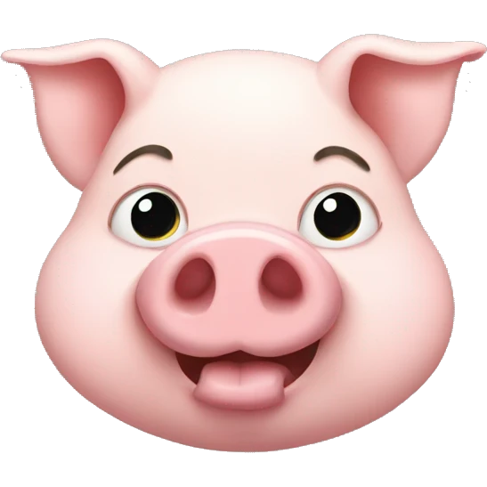 pig out emoji