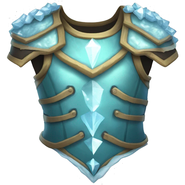 ice crystal torso armor emoji