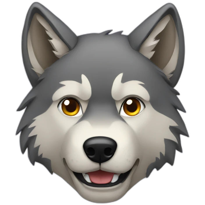 wolf emoji