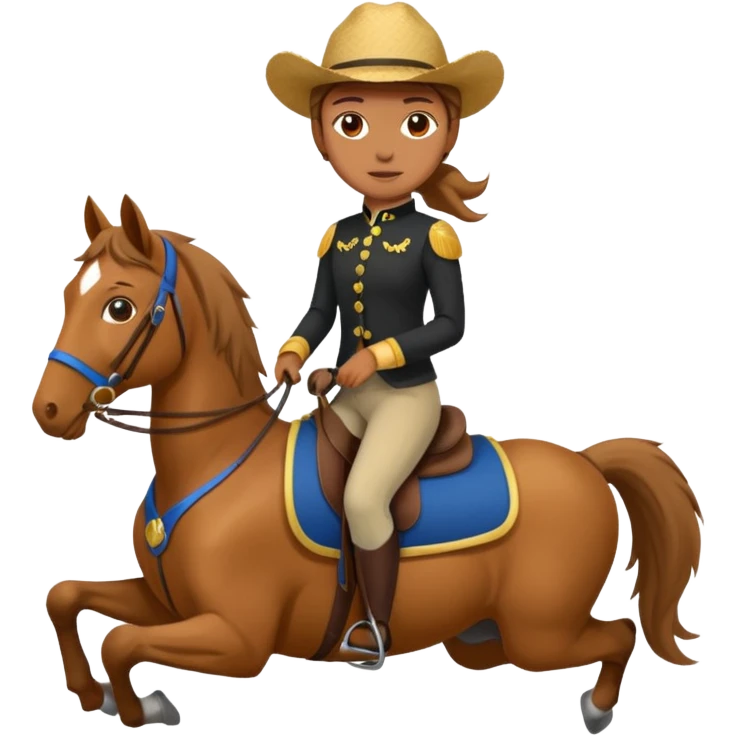 Person on a horas emoji