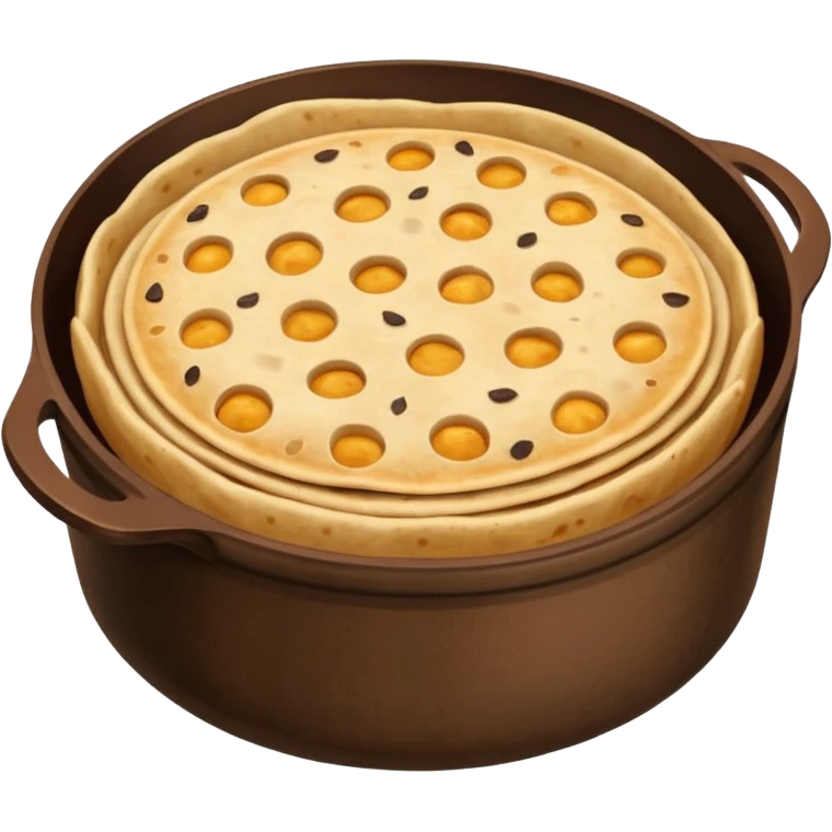 indian chapati inside 1 casserole   emoji