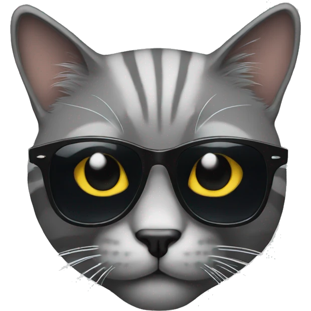 I'm not a cat in sunglasses emoji
