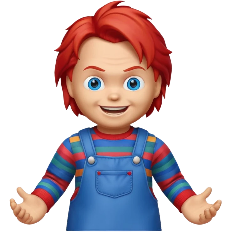 Un emojin de chuky emoji