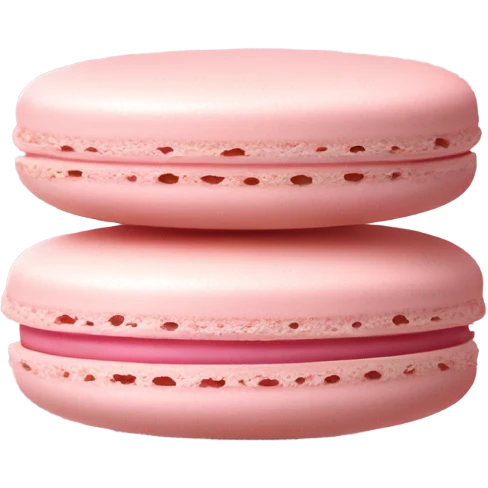 Light pink Macarons emoji