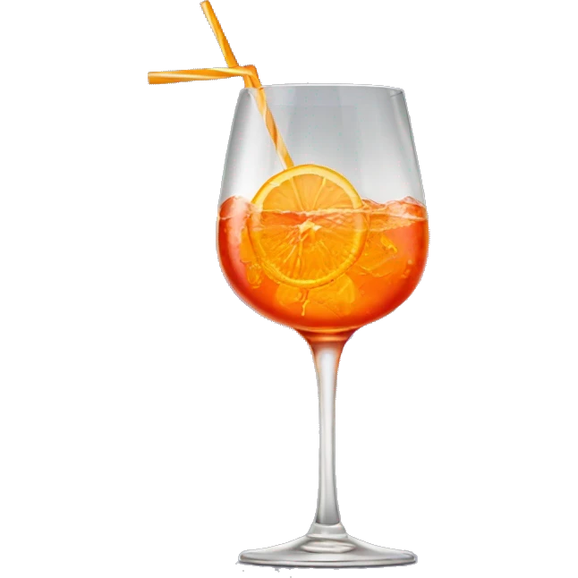 Aperol Spritz drink emoji