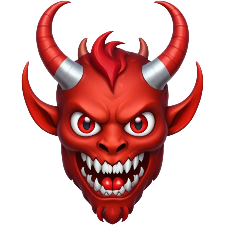 glitter fallen demon evil emoji