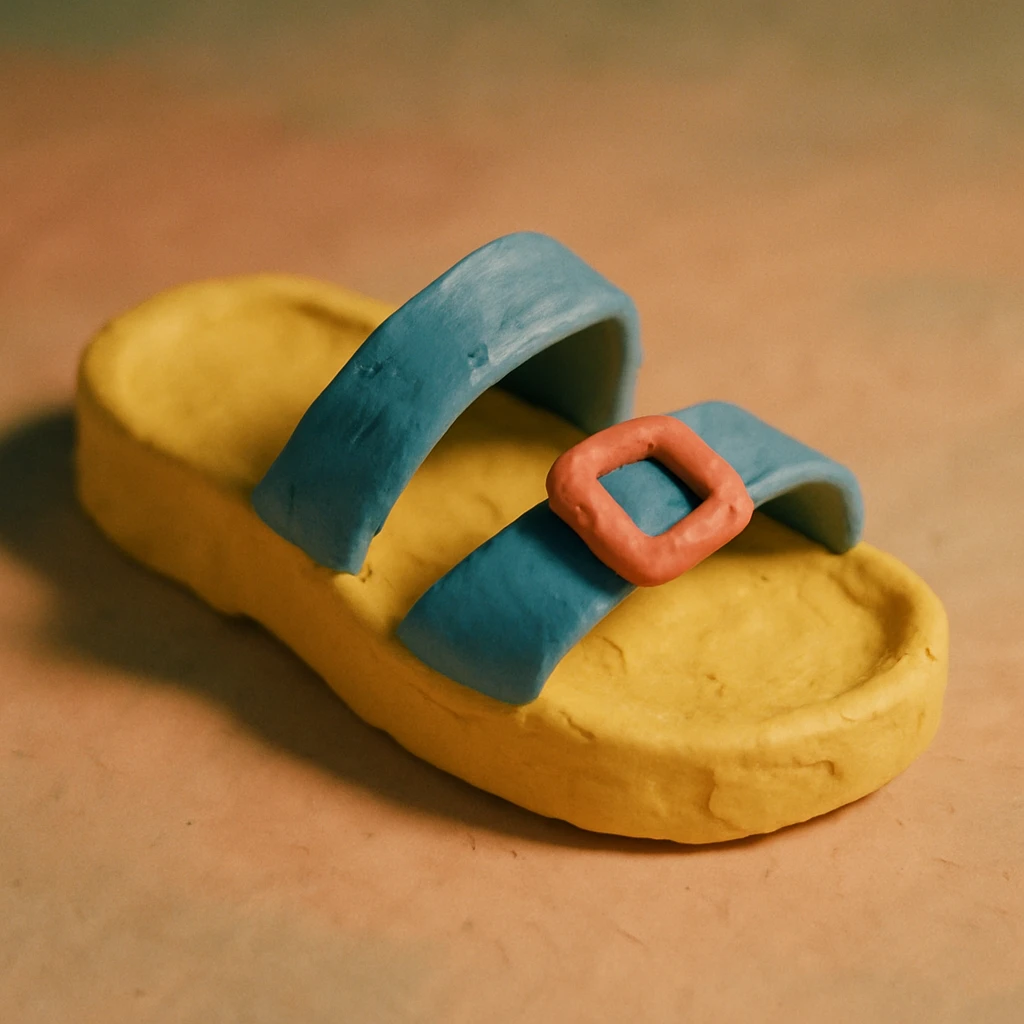 a sandal emoji