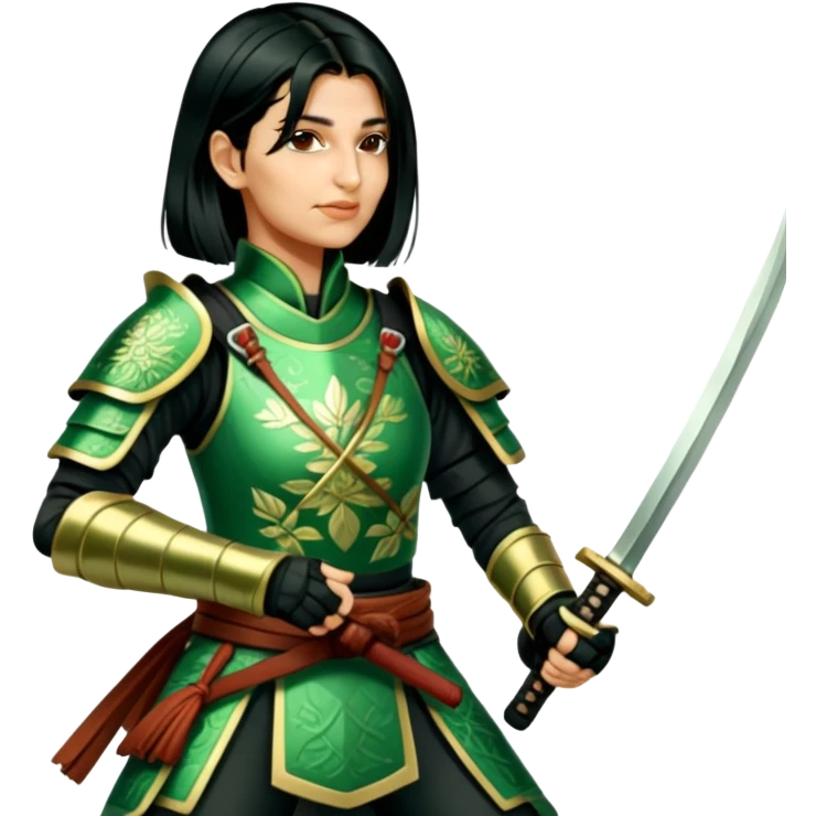 Emerald Samurai emoji