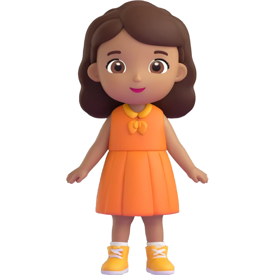 cute brown girl emoji