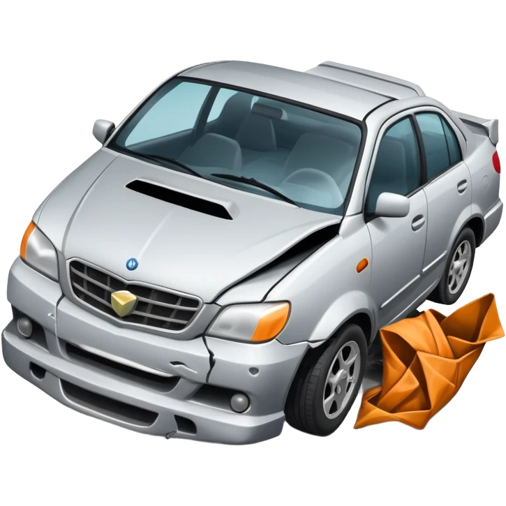 Car crash crash out emoji