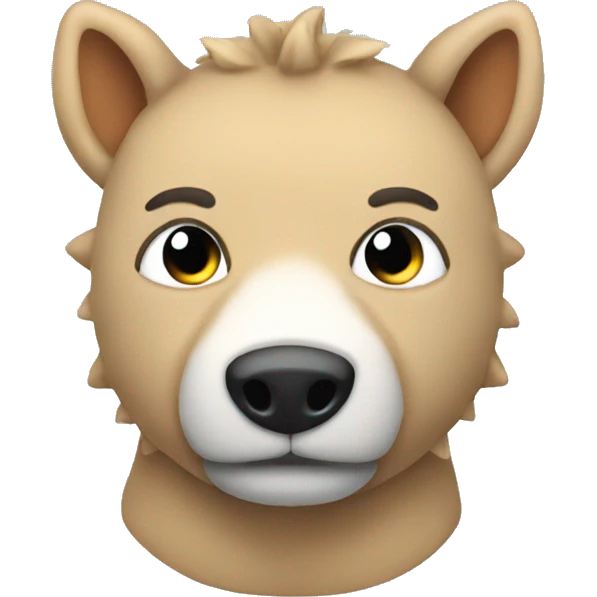 Plush Headhog emoji