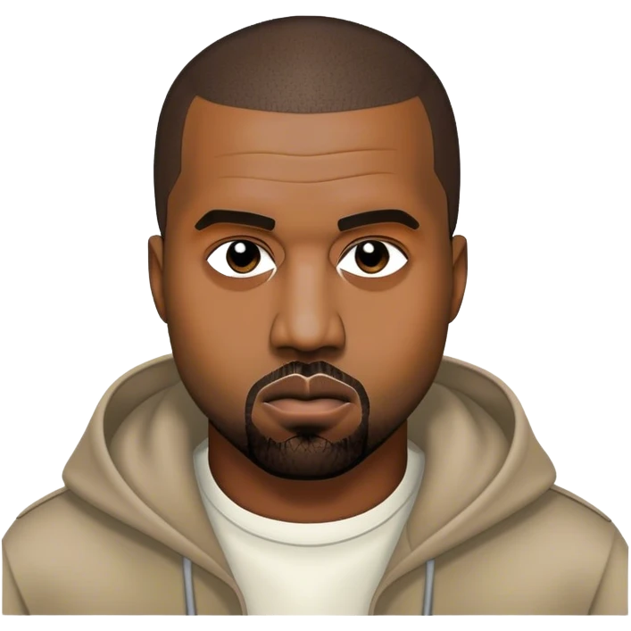 kanye west album cover emoji