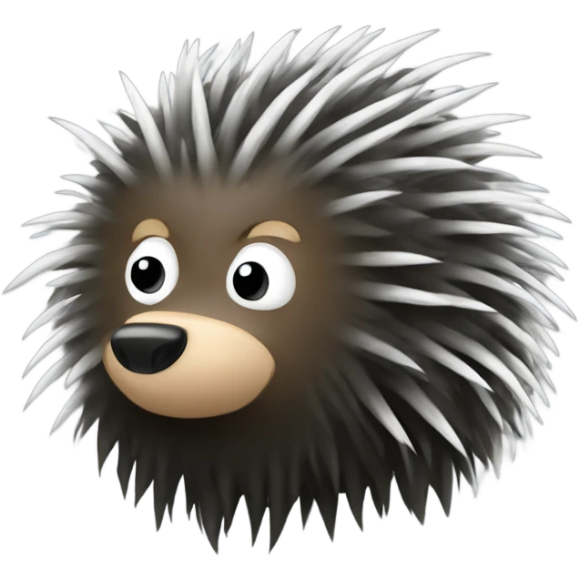Porcupine bandit emoji