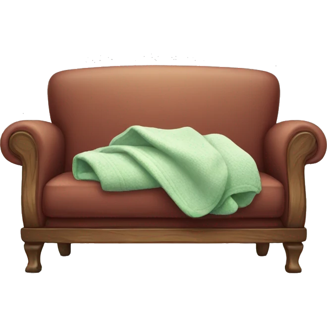 Sofa with blanket emoji