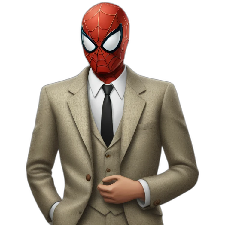 spiderman steve ditko suit emoji