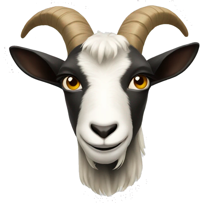 Cool goat emoji