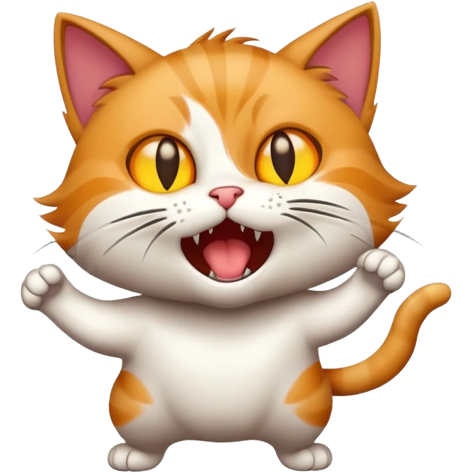 cat attack emoji
