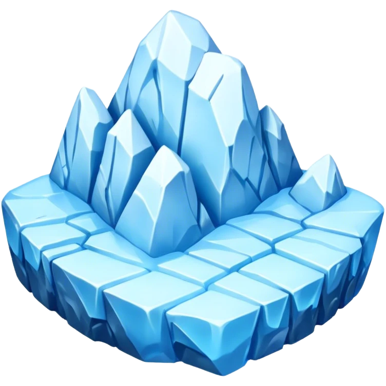 glacier emoji